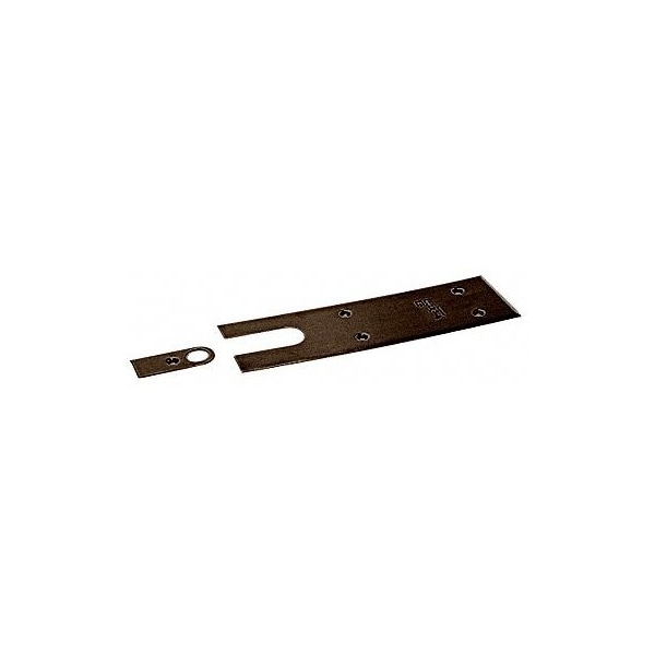 Dark Bronze Cover Plates for 900 Series Floor Mounted Closer